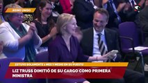 Liz Truss dimitió de su cargo como primera ministra