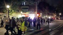 Manifestación en el Raval  contra la delincuencia y la inseguridad