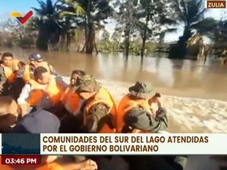 Zulia | Gobierno Nacional atiende zonas afectadas por las fuertes lluvias al Sur del Lago