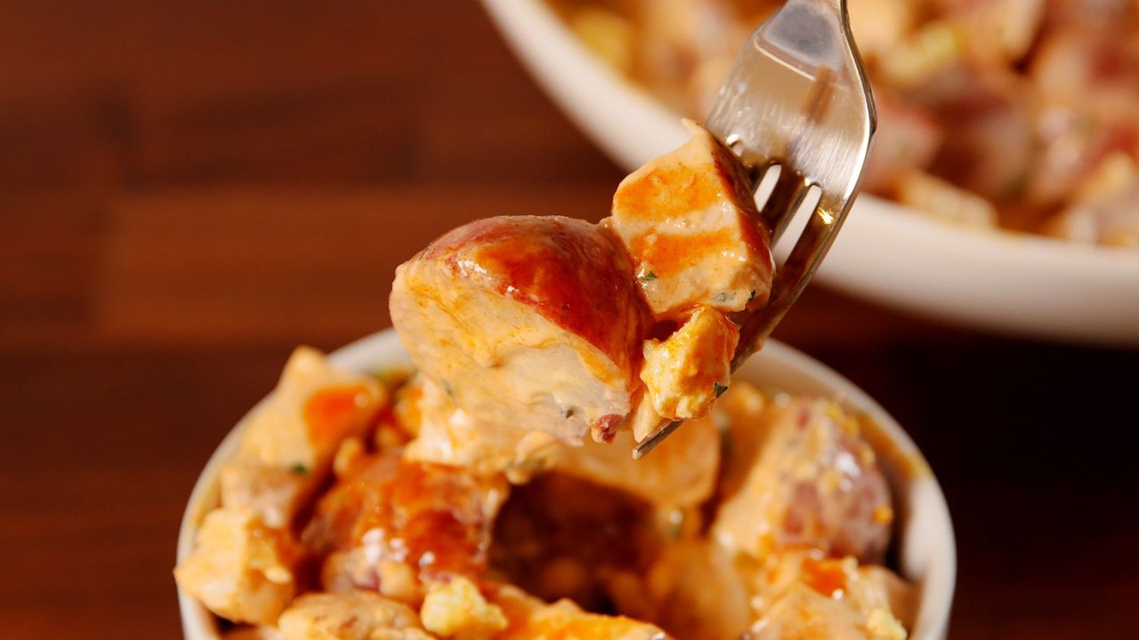 Buffalo Chicken Potato Salad