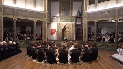 Galata Mevlevihanesi, Devran-ı Şerif programına ev sahipliği yaptı
