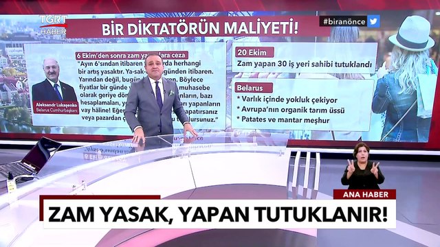 Belarus'ta Ekonomiye Lukaşenko Modeli! Zam Yasak! - Ekrem Açıkel İle TGRT Ana Haber