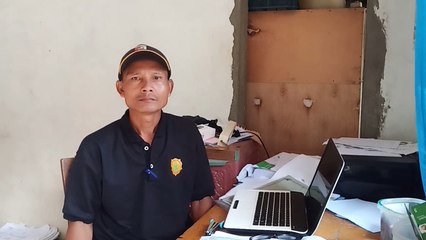 Pernyataan Kasi Pelayanan Desa Sinarjaya terkait bangunan kantor Desa Sinarjaya