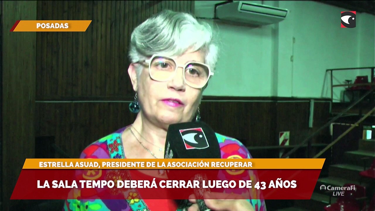 La sala Tempo deberá cerrar luego de 43 años