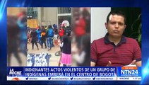 Testimonios de policías agredidos en Bogotá