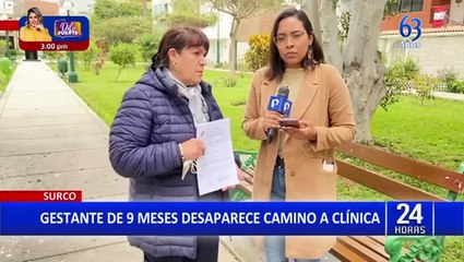 Surco: Denuncian desaparición de mujer gestante luego de subir a un taxi