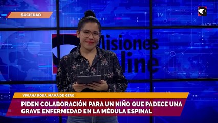Piden colaboración para un niño que padece una grave enfermedad en la médula espinal