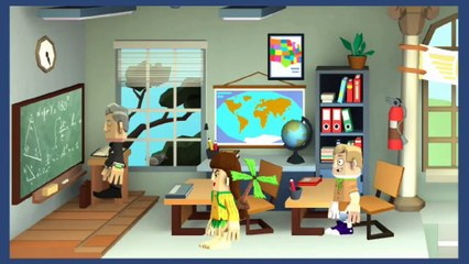 Classroom jokes 1 , Fool around , Your daily dose of jokes series , Animation cartoon comedy video l
