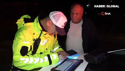 Alkollü yakalanan sürücü: “Hata yaptığımı biliyorum, inşallah bir daha yapmam”