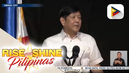 Pres. Ferdinand R. Marcos, dumalo sa ika-75 charter day celebration ng Ormoc City sa Leyte