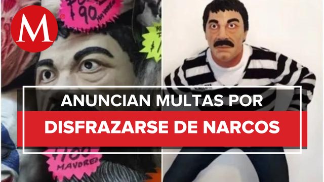 En Culiacán, disfraces alusivos al narco serán multados