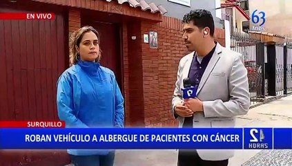Surquillo: Roban vehículo a un albergue de pacientes con cáncer