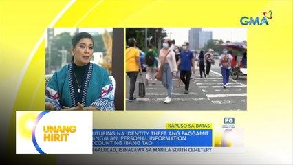 Kapuso sa Batas- Usapang ghost identity | Unang Hirit