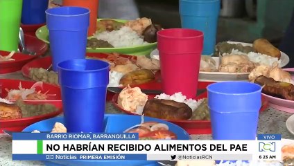 Estudiantes de un colegio en Malambo están sin PAE