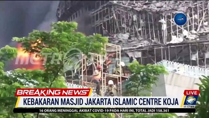 DETIKD-DETIK KUBAH MASJID JAKARTA ISLAMIC CENTER ROBOH