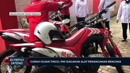 Curah Hujan Tinggi, PMI Pekalongan Siagakan Alat Penanganan Bencana