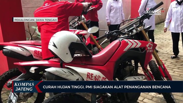 Curah Hujan Tinggi, PMI Pekalongan Siagakan Alat Penanganan Bencana