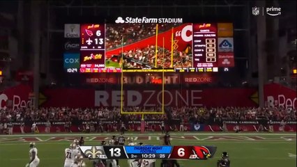 Arizona Cardinals vs. New Orleans Saints Full Highlights 2nd QTR _ NFL Week 7_ 2022(