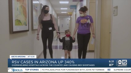 RSV surge overwhelming hospitals, concerning for parents and doctors
