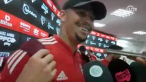 Luciano comemora gol 50 pelo São Paulo e dá receita para acalmar os ânimos
