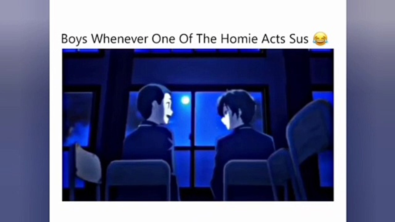 The homie acts sus