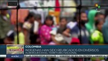 Miles de indígenas colombianos se encuentran amontonados sin servicios básicos