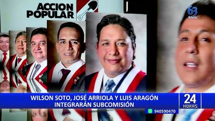 Reemplazos de ‘Los Niños’ de AP en Subcomisión han sido vinculados al gobierno de Castillo