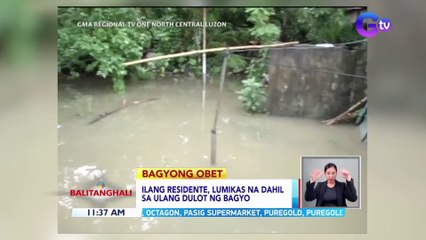 Ilang residente ng Cagayan, lumikas na dahil sa ulang dulot ng bagyo | BT