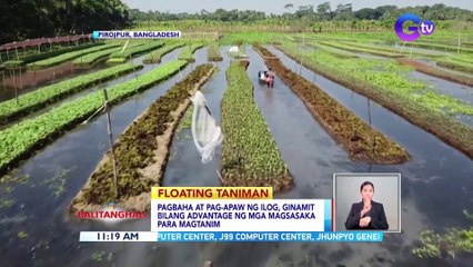 Pagbaha at pag-apaw ng ilog, ginamit bilang advantage ng mga magsasaka para magtanim | BT