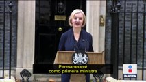 Ministra Liz Truss renuncia a su cargo 44 días después de tomar protesta