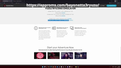 How to Install Ryujinx Switch Emulator on PC | Play Bayonetta 3 on PC