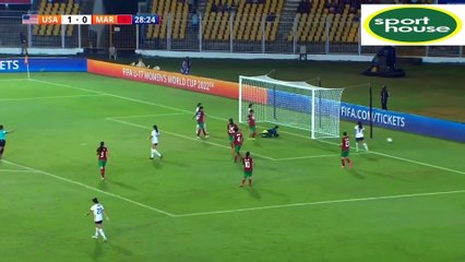 _ United States VS Morocco  U-17 Women's World Cup India 2022 HIGHLIGHTS
