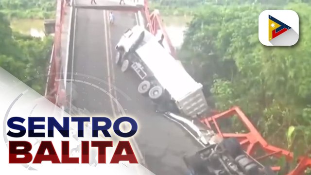 Overloading, nakikitang sanhi ng pagguho ng bahagi ng tulay sa Bayambang, Pangasinan batay sa initial assessment ng DPWH