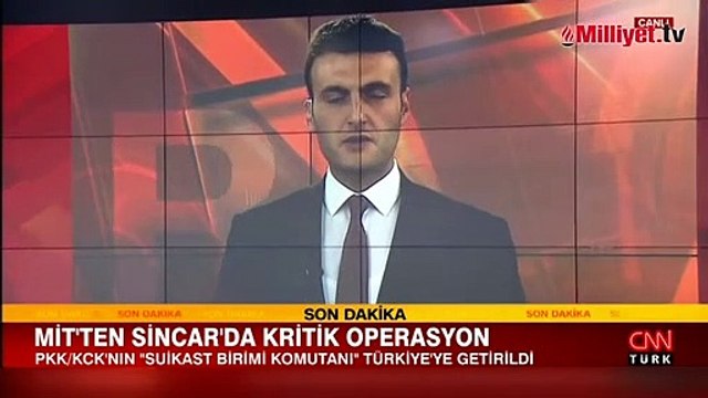 MİT'ten Sincar'da operasyon! Terörist Burhan Piçak Türkiye'ye getirildi