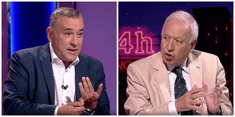 Margallo pulveriza en menos de 30 segundos el argumento de Fortes para defender a Sánchez