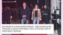 Jean Dujardin et Nathalie Péchalat : Apparition discrète mais remarquée des amoureux pour Mascarade