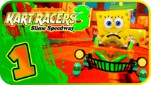 Nickelodeon Kart Racers 3: Slime Speedway Part 1 (PS4, PS5) Spongebob - Feline Feast Cup