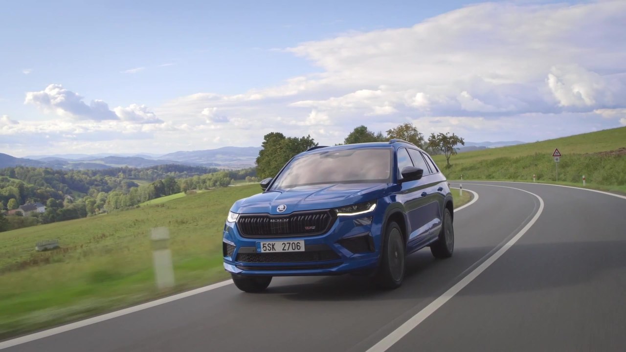 ŠKODA KODIAQ RS - Mit neuem Motor in 6,5 Sekunden von 0 auf 100 km/h