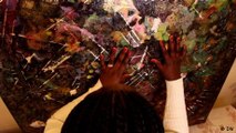 How Kenyan artist Tina Benawra paints for the blind