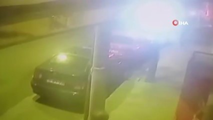 Son dakika haber! Tekirdağ'da iki araç kafa kafaya çarpıştı... O anlar kamerada