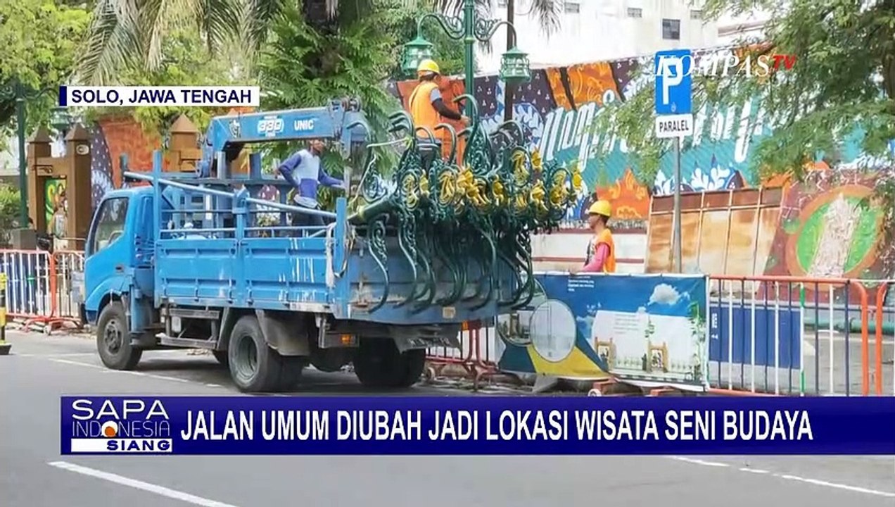 Jalanan Umum Kota Solo Akan Disulap Jadi Ikon W...