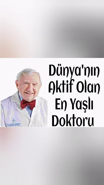 Dünya'nın Aktif En Yaşlı Doktoru