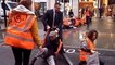 Just Stop Oil activist dragged off road by furious driver during London protest