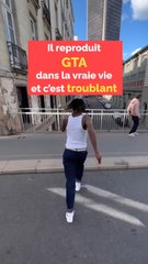 Il reproduit GTA dans la vraie vie et c'est troublant