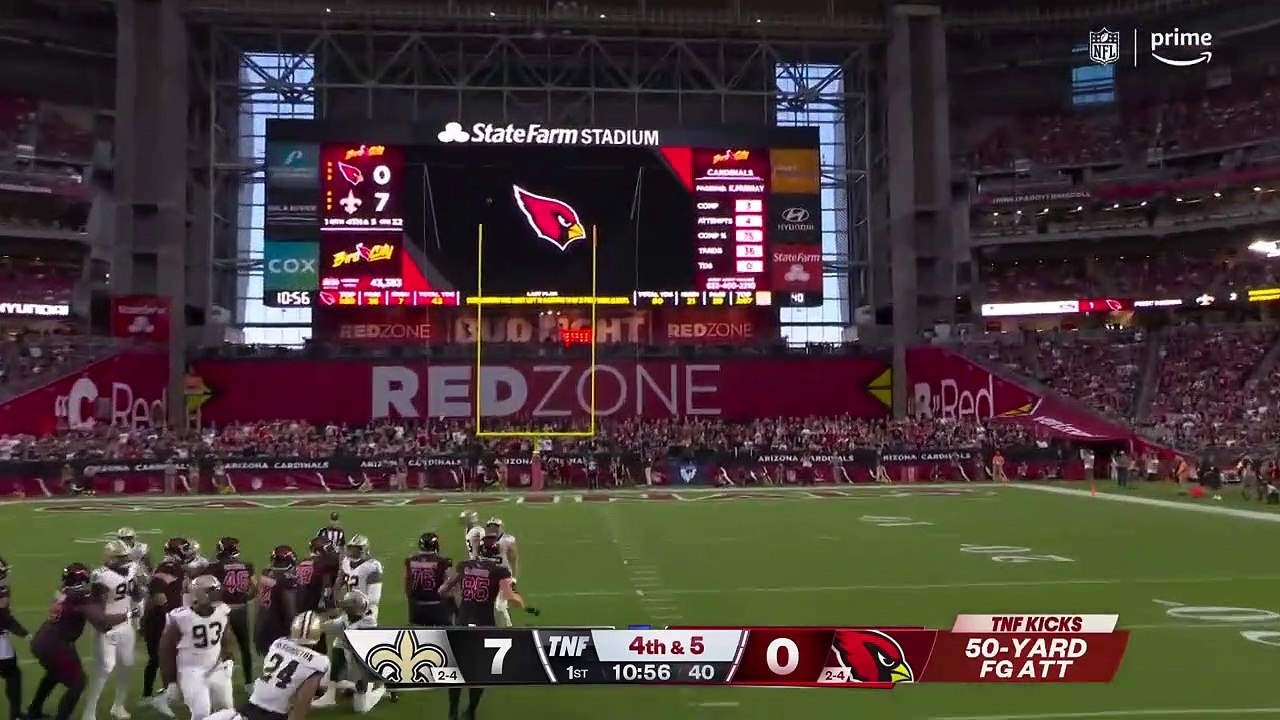New Orleans Saints vs. Arizona Cardinals _ 2022 Week 7 Game Highlights