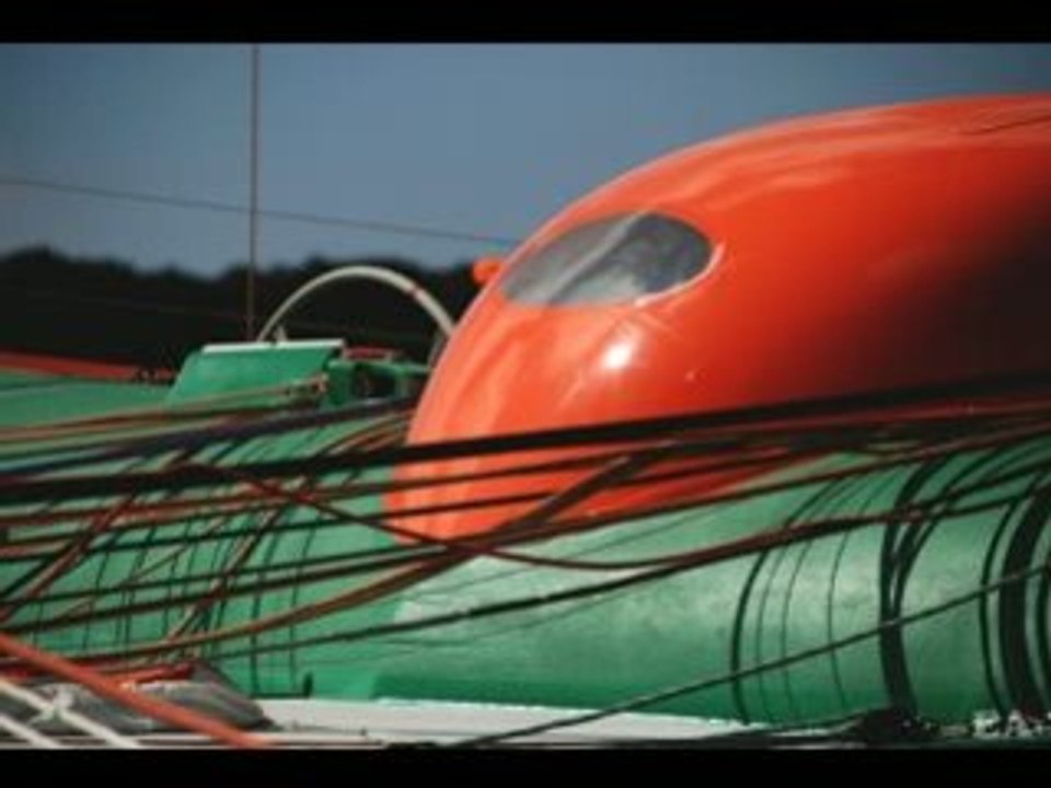 La voile en gros plan