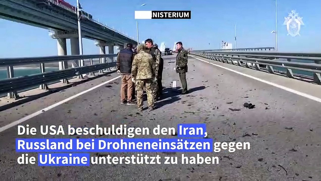 USA: Iranische Militärs halfen Russland bei Drohneneinsätzen