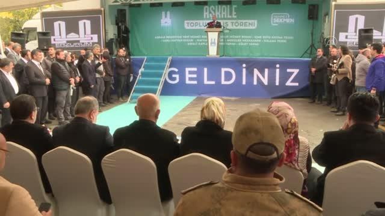 Erzurum haber: Aşkale Toplu Açılış Töreni