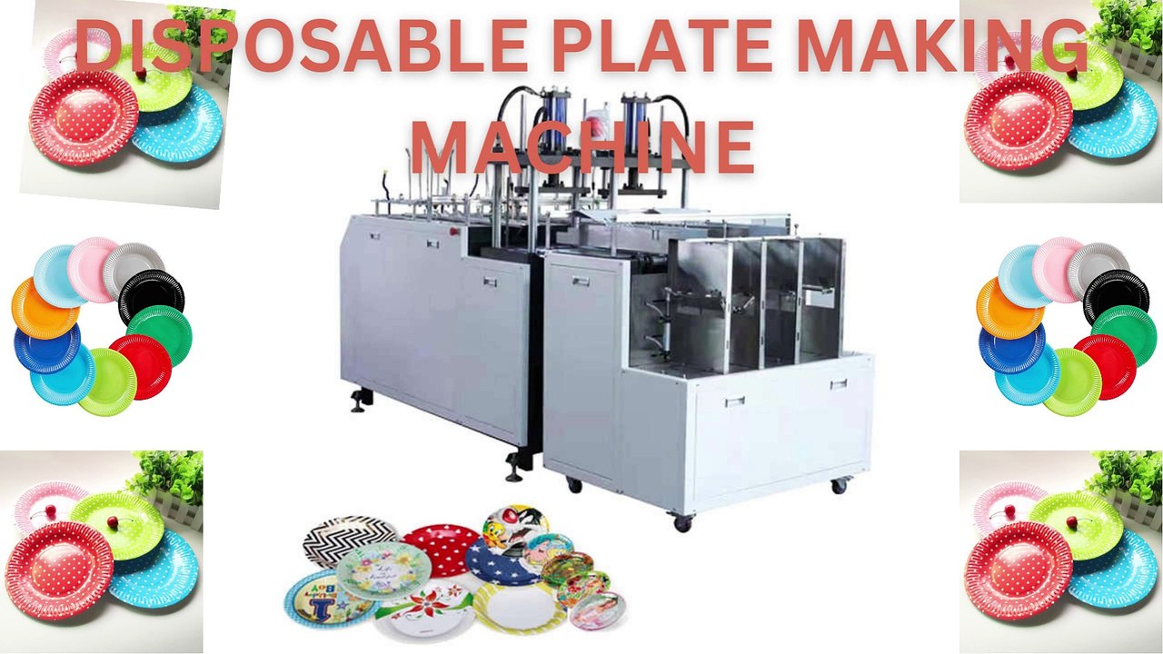 The Low Cost Disposable Plate Making Machine 2022 for startup from House