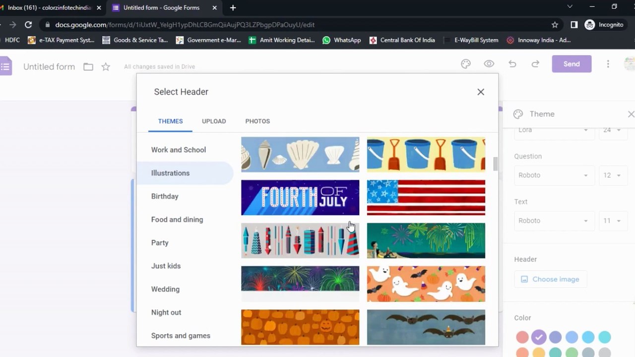 How to create a Google Form In Free within 5 minutes for beginners.